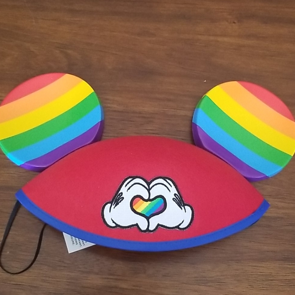 Disney Parks Rainbow Mickey Ears Hat